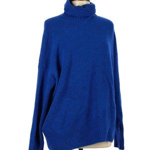 & Other Stories blue turtleneck sweater